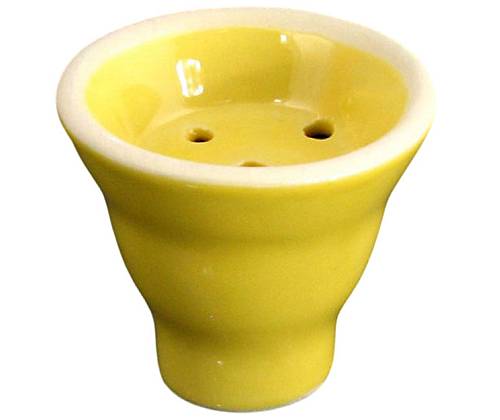 Κεραμικό Μπολ Ναργιλέ Plain - Κίτρινο - Τιμή: 1,70€