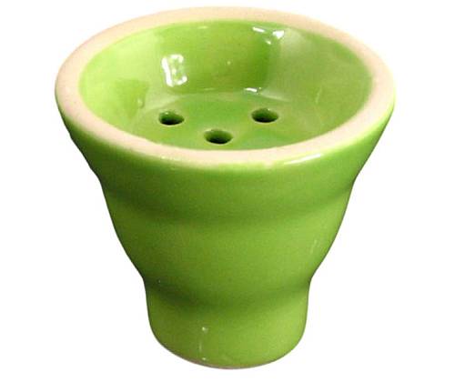 Κεραμικό Μπολ Ναργιλέ Plain - Πράσινο - Τιμή: 1,70€
