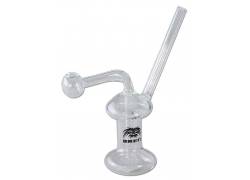 Glass OIL Bong Wide Dab Rig - 15cm