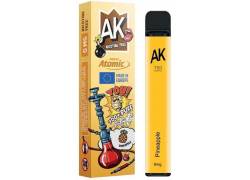 Ηλεκτρονικός Ναργιλές Atomic E-Shisha Pineapple 2ml 700 Puff - Χωρίς Νικοτίνη