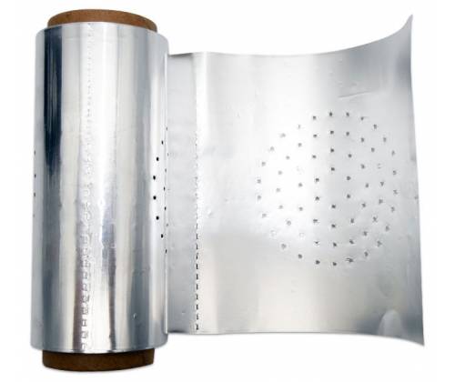 Φύλλο Αλουμινίου για Ναργιλέ High Quality Precut με Τρύπες  - Ρολό 100 τεμ. - Τιμή: 5,90€