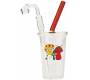 Γυάλινο Oil Bong Beaker Mushrooms - 20cm - Τιμή: 32,50€