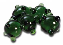 Γυάλινη Σίτα Glass Pipe Screens | Sea Mine 12mm Πράσινο - 1τμχ