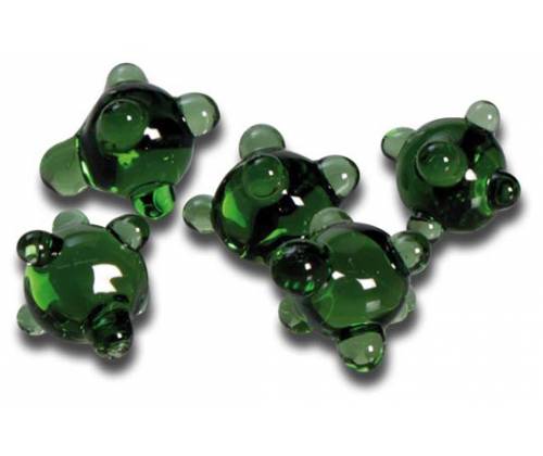 Γυάλινη Σίτα Glass Pipe Screens | Sea Mine 8mm Πράσινο - 1τμχ - Τιμή: 2,40€