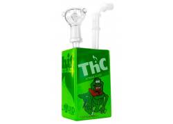 Glass Bong Juice Glass Cartoon THC Frog Green - 19cm