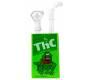 Γυάλινο Bong Juice Glass Cartoon THC Frog Πράσινο - 19cm - Τιμή: 27,40€