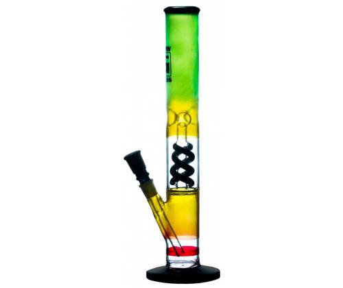 Γυάλινο Ice Bong «Reaggie» + Percolator 40cm - Τιμή: 33,90€