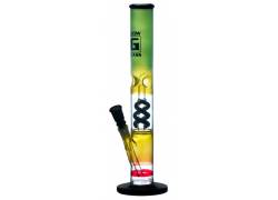 Glass Ice Bong "Reaggie" + Percolator 40cm