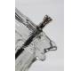 Glass Bong Pistol 23cm - "Peace Pipe" -  Price: 25,50€