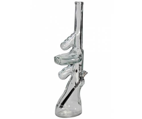 Γυάλινο Bong Πολυβόλο 46cm - «Πίπα της Ειρήνης» - Τιμή: 36,90€