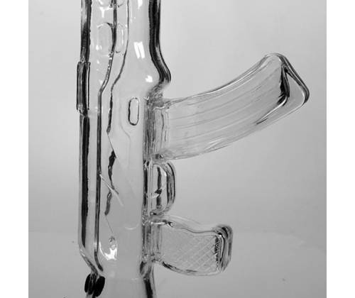 Γυάλινο Bong Πολυβόλο 50cm - «Πίπα της Ειρήνης» - Τιμή: 39,90€