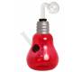 Γυάλινο OIL Bong  Light Bulb Red - 16cm - Τιμή: 17,90€
