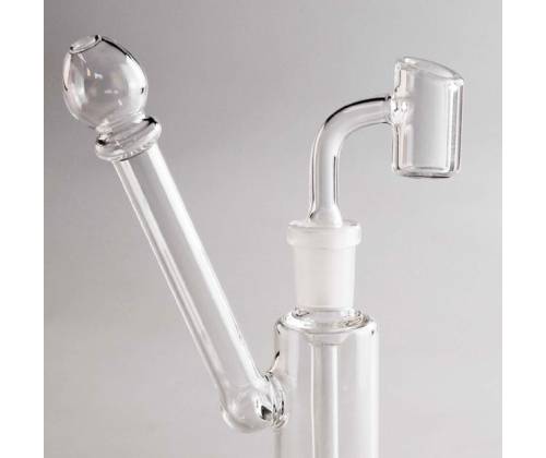 Glass OIL Bong BL Dab Rig Banger - 19cm - Price: 18,90€