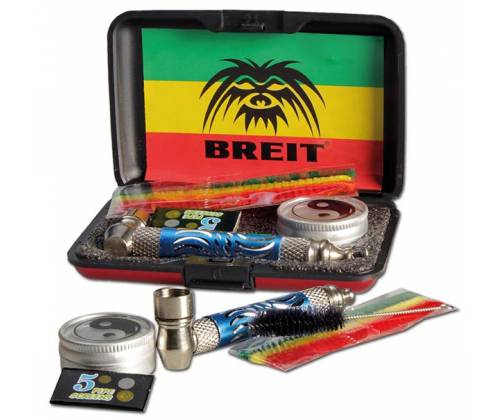 Μίνι Σετ Μεταλλικό Πιπάκι με Καθαριστικά και Σίτες - Τιμή: 6,30€