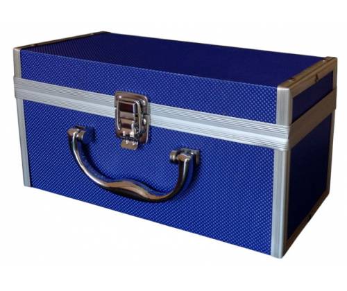 Ναργιλές Hookah Μπλε 1 Hose με Μεταλλικό Βαλιτσάκι - 25cm - Τιμή: 24,50€