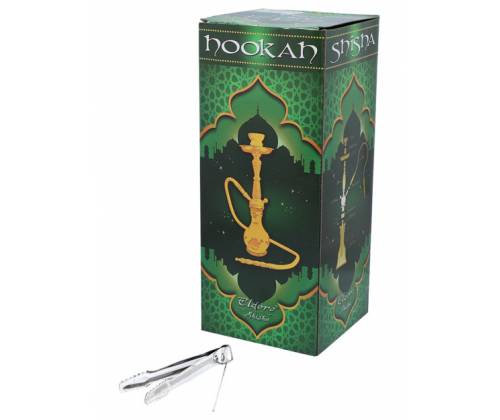 Ναργιλές Hookah Καφέ Premium 4 Hoses - 52cm - Τιμή: 36,00€