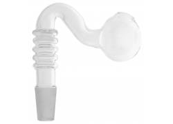 Γυάλινο Oil Bowl για Bong 90° Rings - Διάφανο SG14