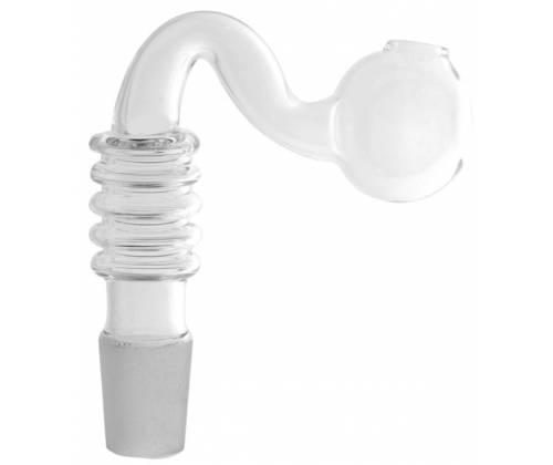 Γυάλινο Oil Bowl για Bong 90° Rings - Διάφανο SG19 - Τιμή: 7,50€