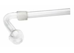 Γυάλινο πιπάκι για Bong (Chillum) - SG:19mm - Μήκος: 14cm | OIL