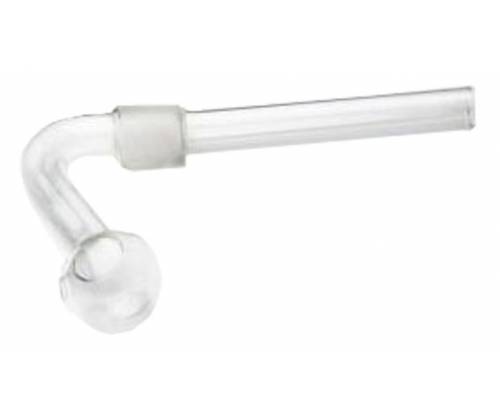 Γυάλινο πιπάκι για Bong (Chillum) - SG:19mm - Μήκος: 14cm | OIL - Τιμή: 5,30€
