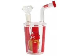 Glass Bong Popcorn 17cm