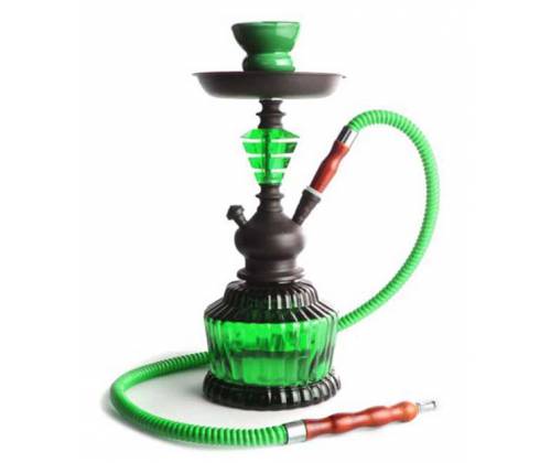 Ναργιλές Hookah Πράσινο 1 Hose - 30cm - Τιμή: 18,90€