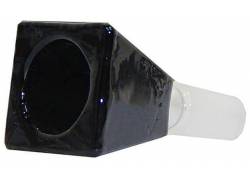 Γυάλινο Bowl Για Bong - Rectangular Cube Μαύρο 19mm
