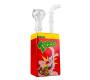 Glass Bong Juice Glass Cartoon Rabbit Breakfast Red - 19cm -  Price: 25,40€