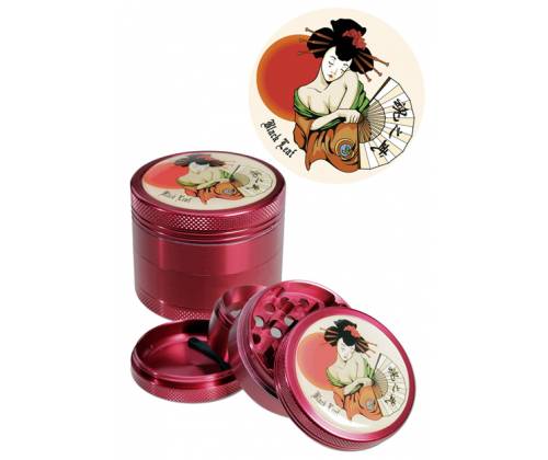 Γυάλινο Bong IN BOX Black Leaf Percolator  | Ronin & Geisha 50cm - Τιμή: 129,00€