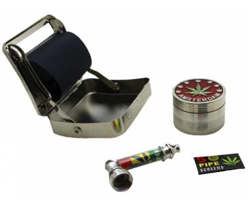 Μίνι Σετ Δώρου Amsterdam -  Ασημί - Τιμή: 13,90€