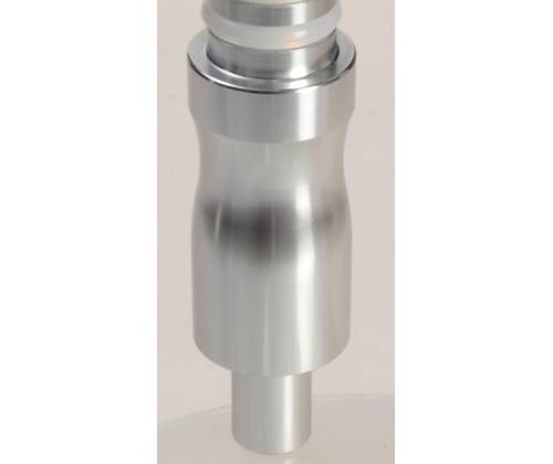 Επιστόμιο Αλουμινίου Για Ναργιλέ Ασημί Big Ø 2cm - Μήκος 12cm - Τιμή: 4,50€