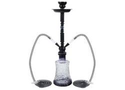 Ναργιλές Hookah Big Mike Clear 2 Hoses - 58cm