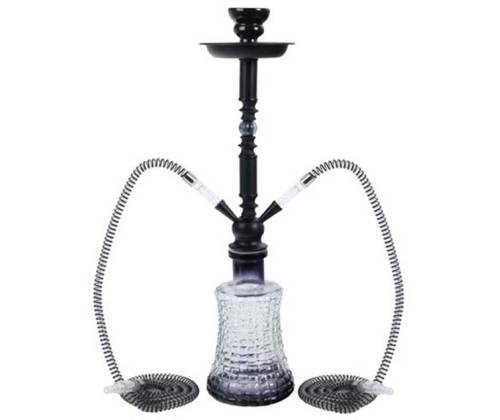 Ναργιλές Hookah Big Mike Clear 2 Hoses - 58cm - Τιμή: 31,50€