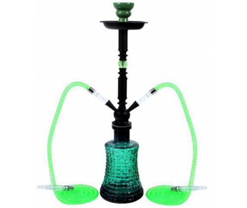 Hookah Big Mike Green 2 Hoses - 58cm -  Price: 31,50€
