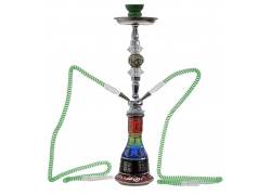 Ναργιλές Hookah Shisha Dana Πολύχρωμο 2 Hoses - 56cm