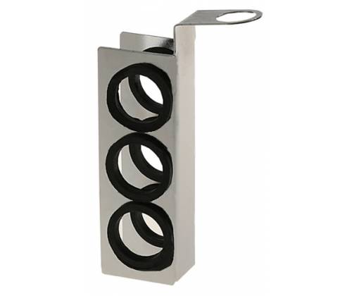 Υποδοχή Συγκράτησης (Holder) για 3 Σωλήνες Ναργιλέ - Μεταλλικό - Τιμή: 4,30€