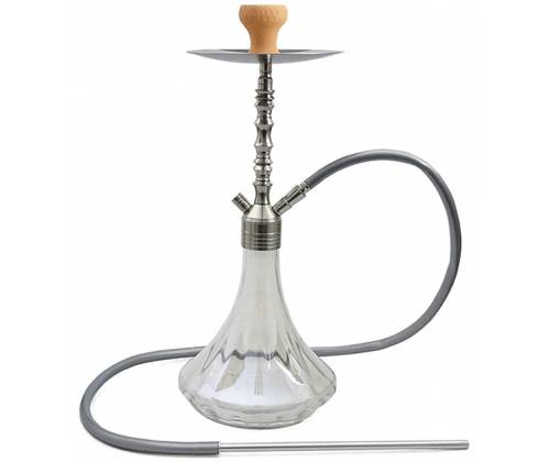 Ναργιλές Hookah Shisha «Illustria» Excusive Premium (Ατσάλι και Γυαλί) - 60cm - Τιμή: 129,00€