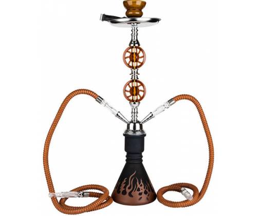 Ναργιλές Hookah «Two Circle» 2 Hoses - 55cm - Τιμή: 39,90€