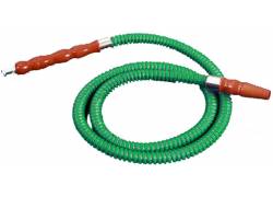 Σωλήνας Για Ναργιλέ Πράσινος MD με Ξύλινα Επιστόμια - 100cm