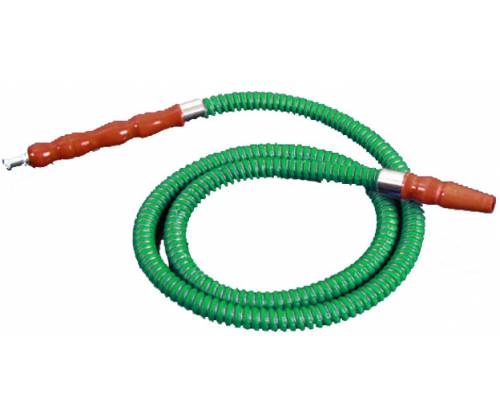 Σωλήνας Για Ναργιλέ Πράσινος MD με Ξύλινα Επιστόμια - 100cm - Τιμή: 2,50€