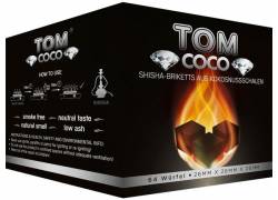 Καρβουνάκια για Ναργιλέ τετράγωνα Tom Coco Diamond (26mm) - 1Kg