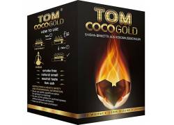 Καρβουνάκια για Ναργιλέ τετράγωνα Tom Coco Gold (25mm) - 1Kg