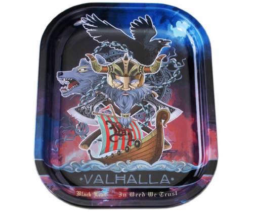 Γυάλινο Bong IN BOX Black Leaf Percolator  | Valhalla 50cm - Τιμή: 129,00€