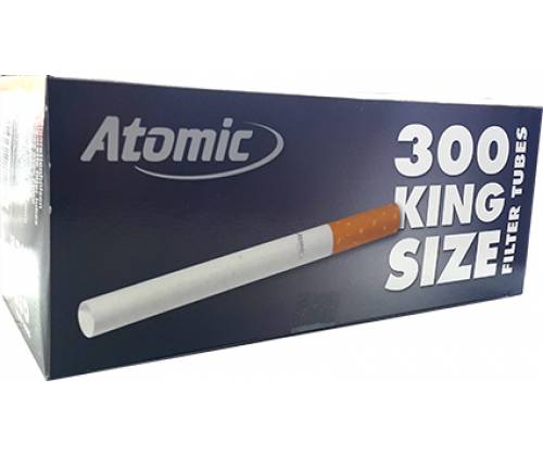 Atomic Άδεια Τσιγάρα - 300τεμ. - Τιμή: 2,10€
