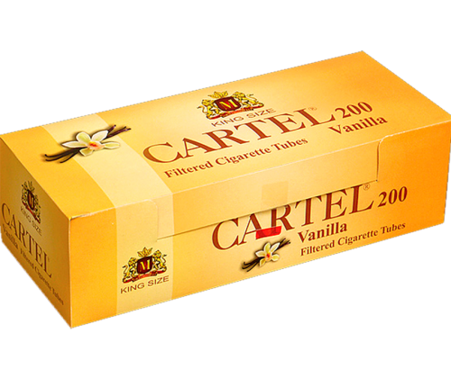 Cartel Άδεια Τσιγάρα - Βανίλια 200τεμ. - Τιμή: 1,40€