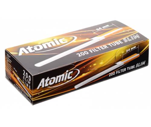 Άδεια Τσιγάρα Atomic Slim - 200τεμ. - Τιμή: 1,45€