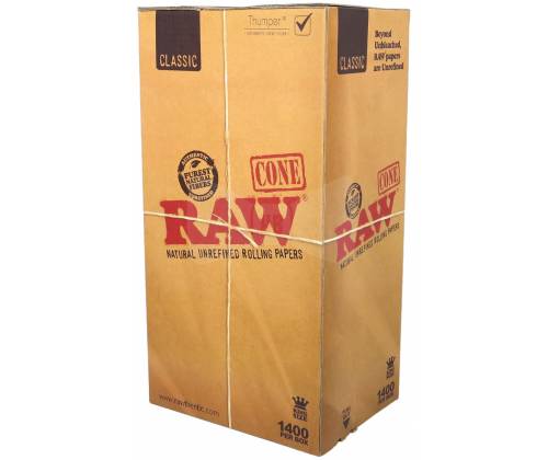 RAW Cone Classic Κώνος - King Size 1400τεμ. - Τιμή: 139,00€