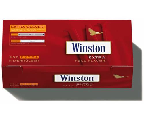 Winston Άδεια Τσιγάρα - 250τεμ. - Τιμή: 2,30€