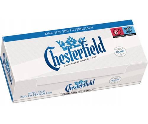 Chesterfield Αδεια Τσιγάρα Blue - 200τεμ. - Τιμή: 2,10€