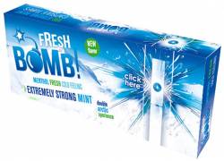 Fresh Bomb Empty Cigarettes Click Tubes Artic Mint - 100pcs.